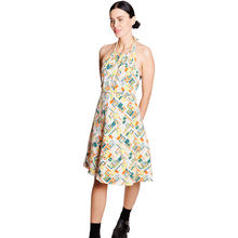 Load image into Gallery viewer, 60s Halter Neck Wrap Dress
