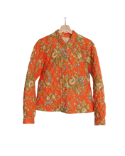 Load image into Gallery viewer, 70s Reworked Floral Quilted Jacket
