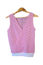 Load image into Gallery viewer, Pastel Pink Knit Top
