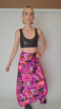 Load and play video in Gallery viewer, 70s Bold and Bright Maxi Skirt
