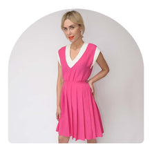 Load image into Gallery viewer, 80s Hot Pink Two-Piece Set
