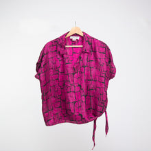 Load image into Gallery viewer, 80s Geometric Blouse
