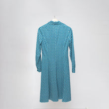 Load image into Gallery viewer, 70s Mod Geometric Print Dress
