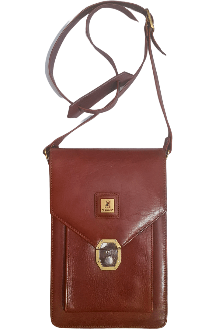 Vintage Brown Leather Bag